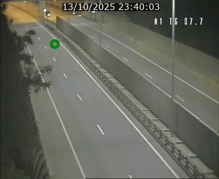Traffic live webcam Luxembourg Kirchberg - A1 direction Luxembourg-ville - BK 7.7