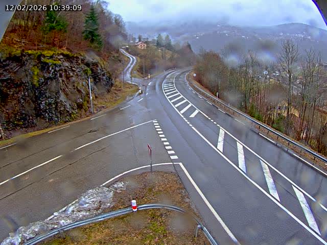 Caméra autoroute France - N66, col du Bussang direction Remiremont