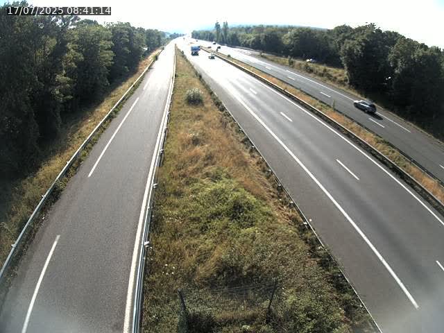 Caméra autoroute France - A31, Velaine-en-Haye direction Nancy