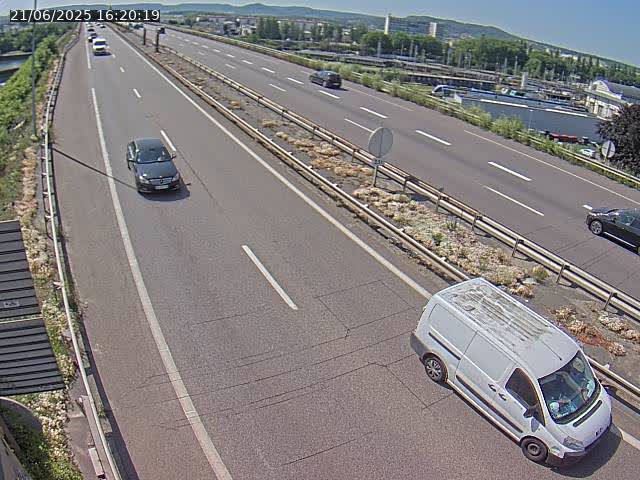 Caméra autoroute France - A31, Yutz direction Metz