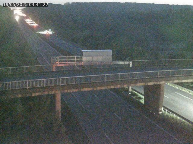 Caméra autoroute France - A31, Zoufftgen direction Luxembourg-ville, à la frontière entre la France et le Luxembourg