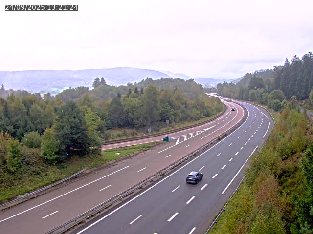 Caméra autoroute France - N57, Côte de la demoiselle direction Remiremont
