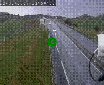 Caméra autoroute A75 à hauteur de Le Crest, en direction de Montpellier