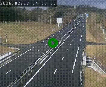 Caméra autoroutière France - A75, Coren, en direction de Montpellier