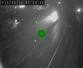 Caméra autoroute A75 à hauteur du col du rocher blanc en direction de Montpellier