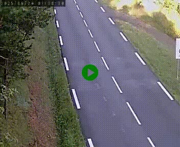 Caméra routière France - N102, au niveau du col de Montmirat à Saint-Etienne-du-Valdonnez à 1039 mètres d'altitude
