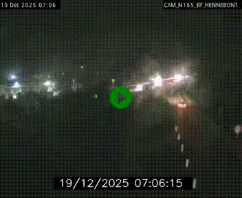 Webcam sur la N165 à hauteur de Hennebont, au nord de Lorient