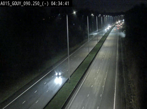 Webcam autoroute Belgique - Gouy-lez-piéton - E42 - BK 90.3