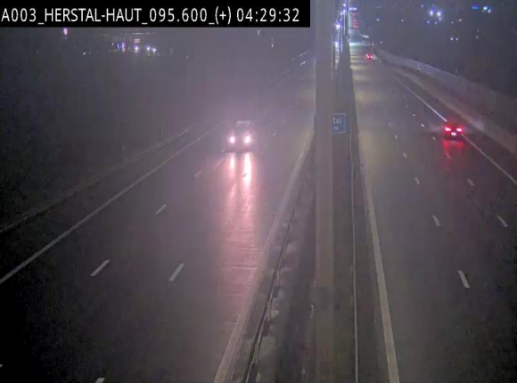 Webcam autoroute Belgique - Herstal - E40 direction Aix-la-Chapelle - BK 97