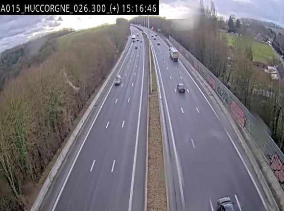 Webcam autoroute Belgique - Viaduc de Huccorgne - E42 