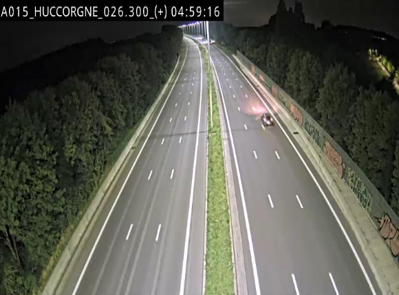 Webcam autoroute Belgique - Viaduc de Huccorgne - E42 