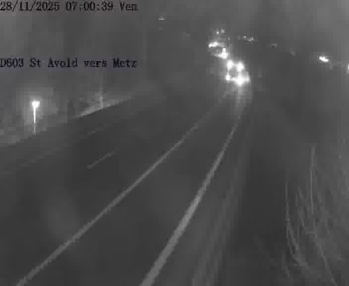 Clone of Webcam sur la D603 située à proximité de Saint-Avold. Vue orientée vers Metz