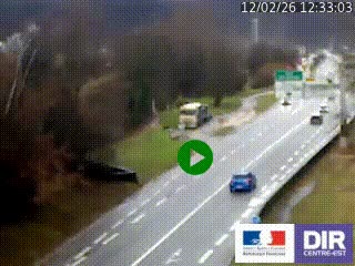 Webcam info trafic à proximité de Vizille sur la N85, au niveau du point de vue du Saut du Moine à Champagnier