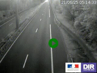 Webcam sur la nationale N90 à Gilly-sur-Isère, en direction et à proximité d'Albertville