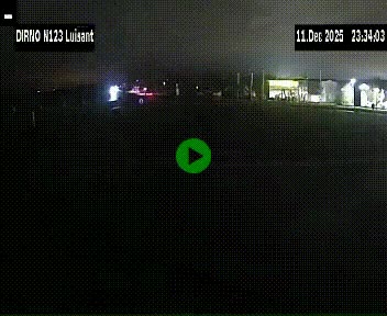 Webcam en périphérie de Chartres sur la N123, à hauteur de Luisant. Vue orientée vers Chartres