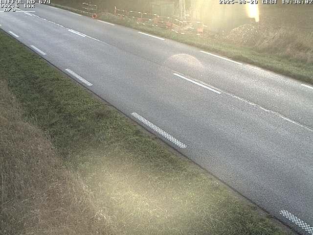 Webcam à Liffol-le-Grand dans le département des Vosges sur la D674 en direction de la Haute-Marne