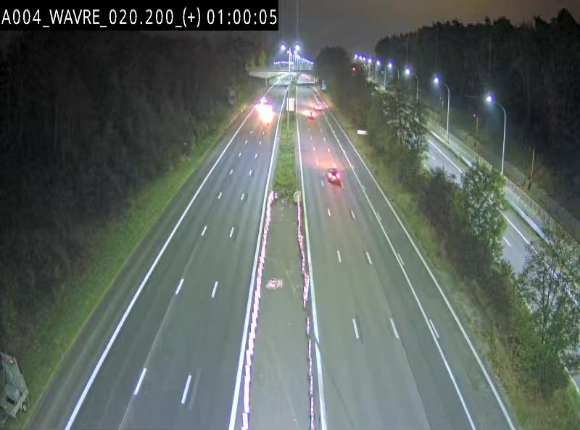 Webcam @ Wavre-sud KP 19.6, A4/E411