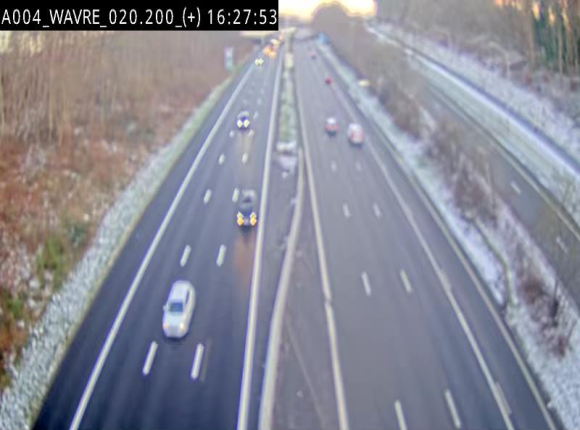 Webcam @ Wavre-sud KP 19.6, A4/E411