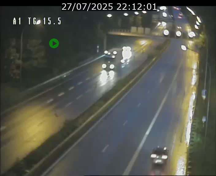 Traffic live webcam Luxembourg Munsbach - A1 direction Luxembourg - BK 15.5