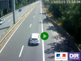 Webcam sur la nationale N90 à Gilly-sur-Isère, en direction et à proximité d'Albertville