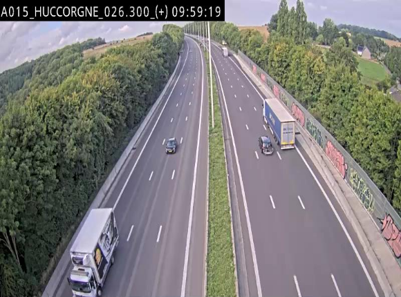 Webcam autoroute Belgique - Viaduc de Huccorgne - E42 