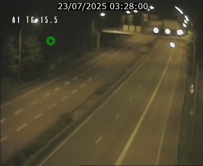Traffic live webcam Luxembourg Munsbach - A1 direction Luxembourg - BK 15.5