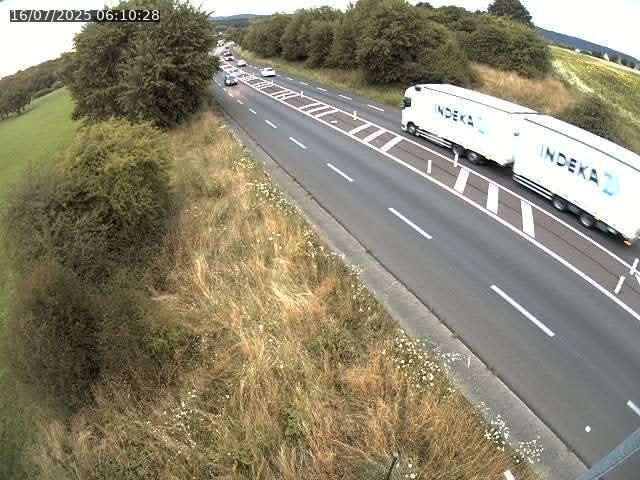 Caméra autoroute France - N52, Mont-saint-Martin vers Luxembourg
