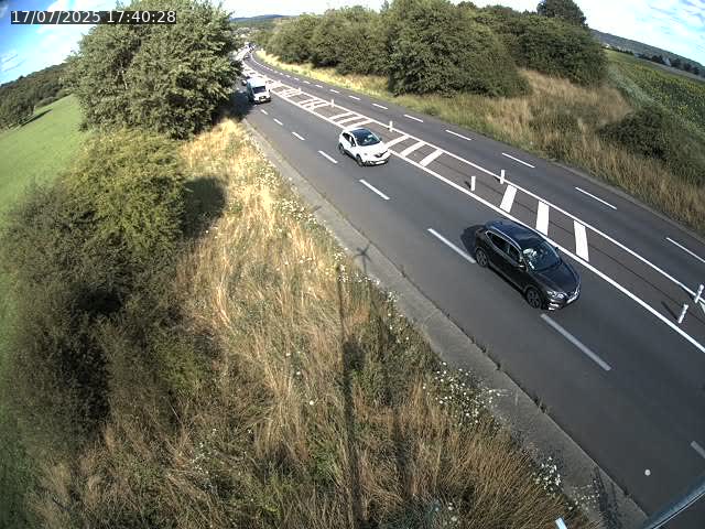 Caméra autoroute France - N52, Mont-saint-Martin vers Luxembourg