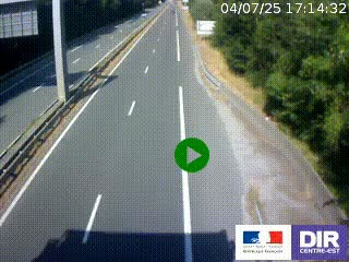 Webcam sur la nationale N90 à Gilly-sur-Isère, en direction et à proximité d'Albertville