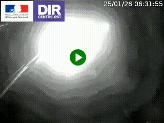 Caméra sur la Nationale 90 (N90) à La Léchère, en direction et à proximité d'Albertville