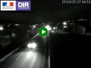 Caméra autoroute à Saint-Etienne (Les Littes) à hauteur du Ikea Saint-Etienne sur l'A72 en direction de Roanne