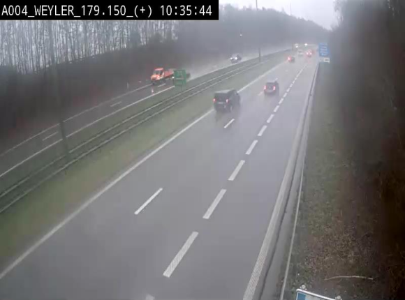 Webcam juste après la sortie 31 Arlon qui permet de rejoindre l'E411 depuis la N82