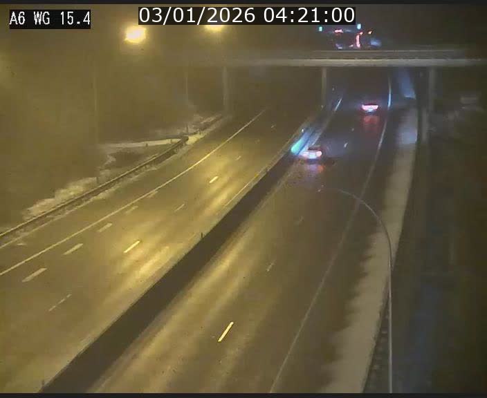 Traffic live webcam Luxembourg Capellen - A6 - BK 15.4 - direction Luxembourg/France/Allemagne