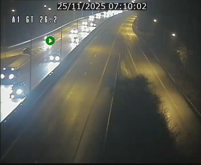 Traffic live webcam Luxembourg Grevenmacher - A1 direction Allemagne - BK 26.2