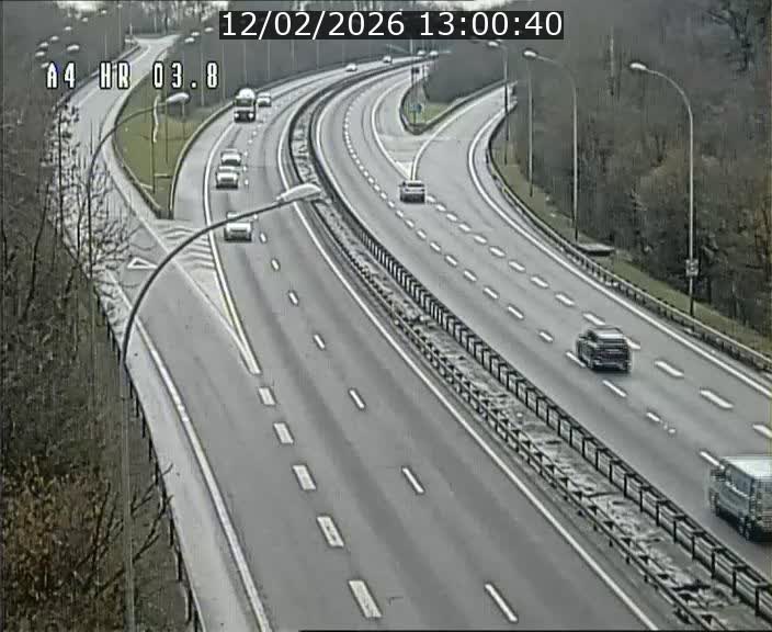 Webcam traffic A4 Luxembourg - BK 3.8 - Leudelange (direction Esch sur Alzette)