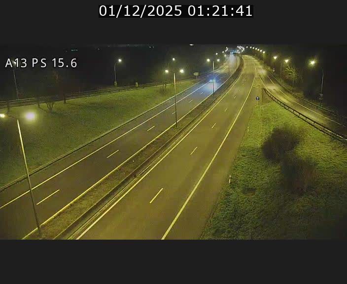 Traffic live webcam Luxembourg Kayl - A13 direction Dudelange - BK 15.6