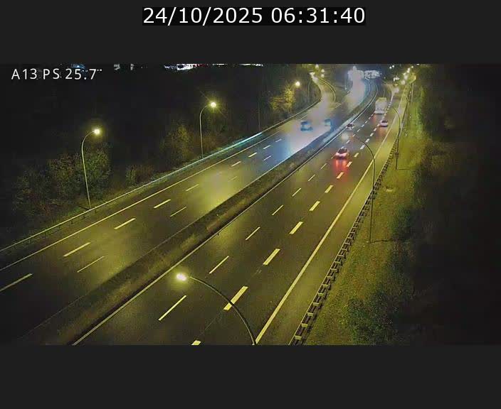 Traffic live webcam Luxembourg Frisange - A13 direction Allemagne - BK 26