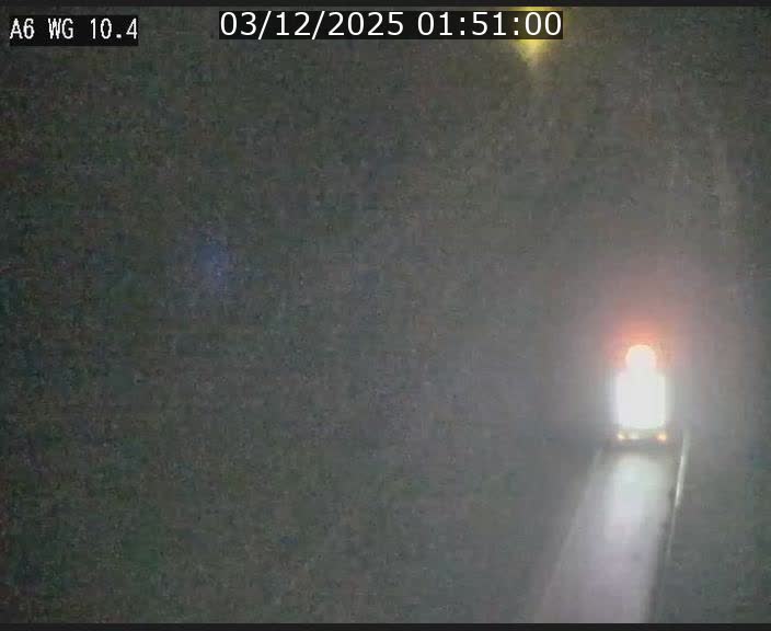 Traffic live webcam Luxembourg Mamer - A6 - BK 10.4 - direction Luxembourg/France/Allemagne