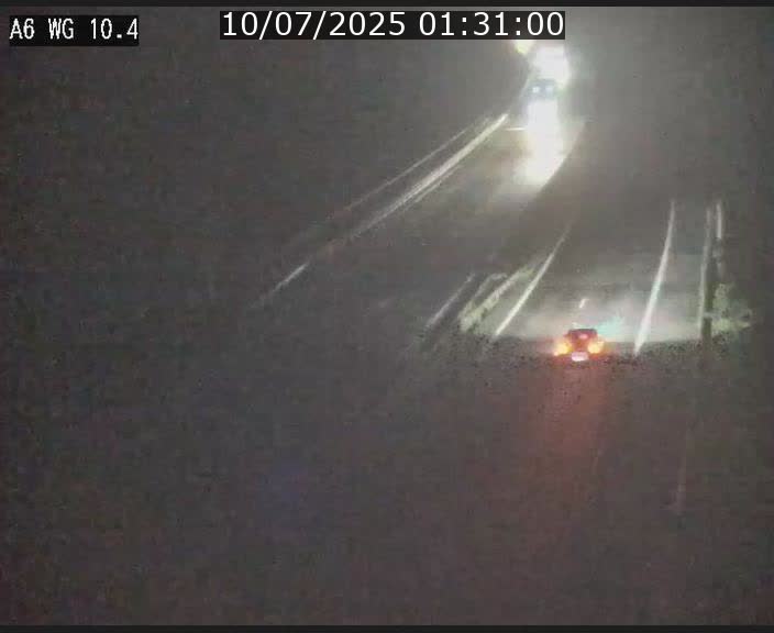 Traffic live webcam Luxembourg Mamer - A6 - BK 10.4 - direction Luxembourg/France/Allemagne