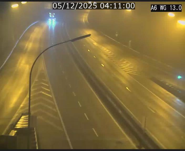 Traffic live webcam Luxembourg Mamer - A6 - BK 13 - direction Luxembourg/France/Allemagne