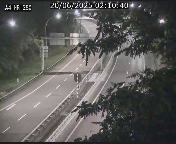 Webcam traffic A4 Luxembourg - BK 0.2 - P+R Bouillon (direction Luxembourg)