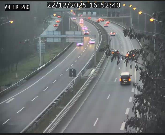 Webcam traffic A4 Luxembourg - BK 0.2 - P+R Bouillon (direction Luxembourg)