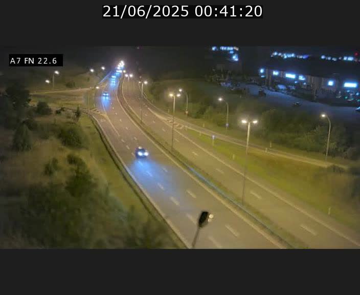 Caméra trafic Luxembourg - A7, Colmar-berg direction Mersch