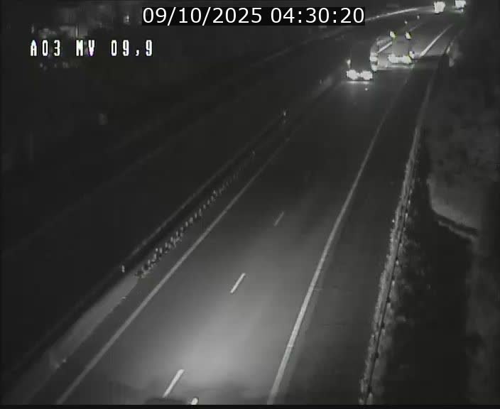 Webcam Autoroute à la Croix de Bettembourg - A3 - BK 9.9 - direction Luxembourg-Ville