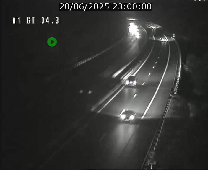 Traffic live webcam Luxembourg Itzig - A1 direction Sandweiler - BK 4.3