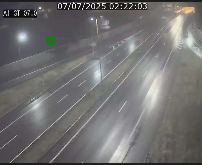 Traffic live webcam Luxembourg Cents - A1 direction Kirchberg - BK 7