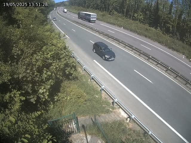 Caméra autoroute France - N52, Crusnes vers Belgique, Luxembourg