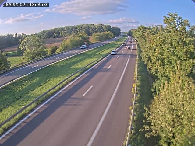 Caméra autoroute France - A31, Fey direction Metz