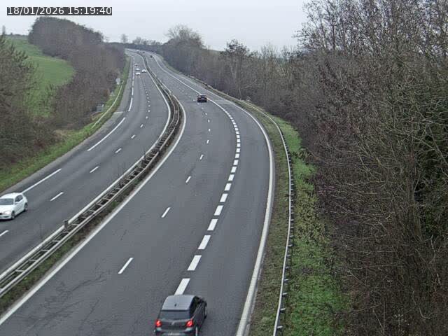 Caméra autoroute France - A33, Rosières direction Lunéville