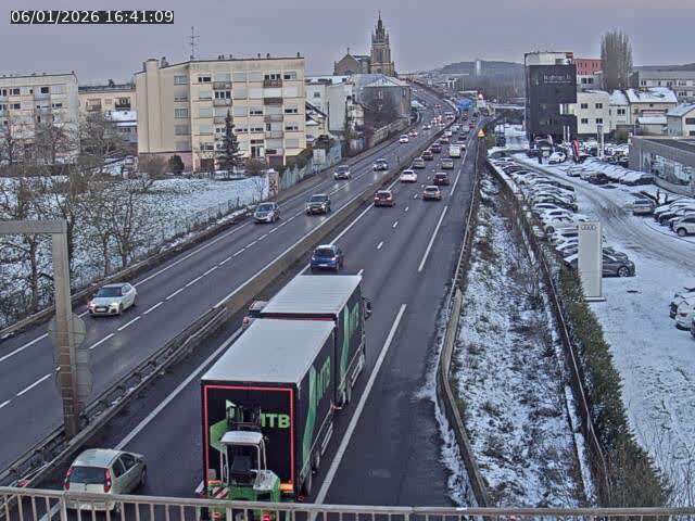 Caméra autoroute France - A31, Thionville direction Metz